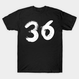 Number 36 T-Shirt